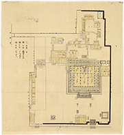 興正寺一つ御堂境内図